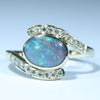 Queensland Boulder Opal Gold Ring 