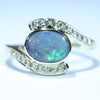 Queensland Boulder Opal Gold Ring 