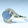 Queensland Boulder Opal Gold Ring 