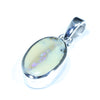 Australian Boulder Opal Silver Pendant with Silver Chain (11mm x 7mm) Code - FF260