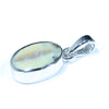Australian Boulder Opal Silver Pendant with Silver Chain (11mm x 7mm) Code - FF260