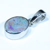 Sterling Silver - Solid Queensland Boulder Opal