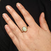 Mintabie Solid Opal Gold Ring  - Size 7.75 Code - EM190