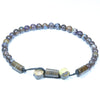 Australian Boulder Opal Matrix Bracelet 19.5cm Code BB48