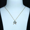 Easy Wear Gold Opal Pendant Design