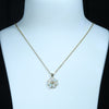 Wasy Wear Gold Opal Flower Pendant Design