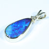 10k Gold - Solid Queensland Boulder Opal - Natural Diamond