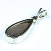 Natural Australian Boulder and Diamond Opal Gold Pendant (15mm x 7.5mm) Code - AA128