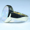 Australian Crystal Opal Gold Ring  - Size 7 Code - AA100