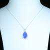Easy Wear White Gold Opal Pendant Design