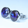 Sterling Silver  - Solid Queensland Boulder Opal Matrix