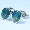 Sterling Silver - Solid Lighting Ridge Black Opal