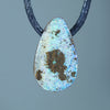 Natural Australian Boulder Opal Side Drill Pendant