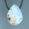 Natural Australian Boulder Opal Side Drill Pendant