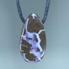 Natural Australian Boulder Opal Side Drill Pendant