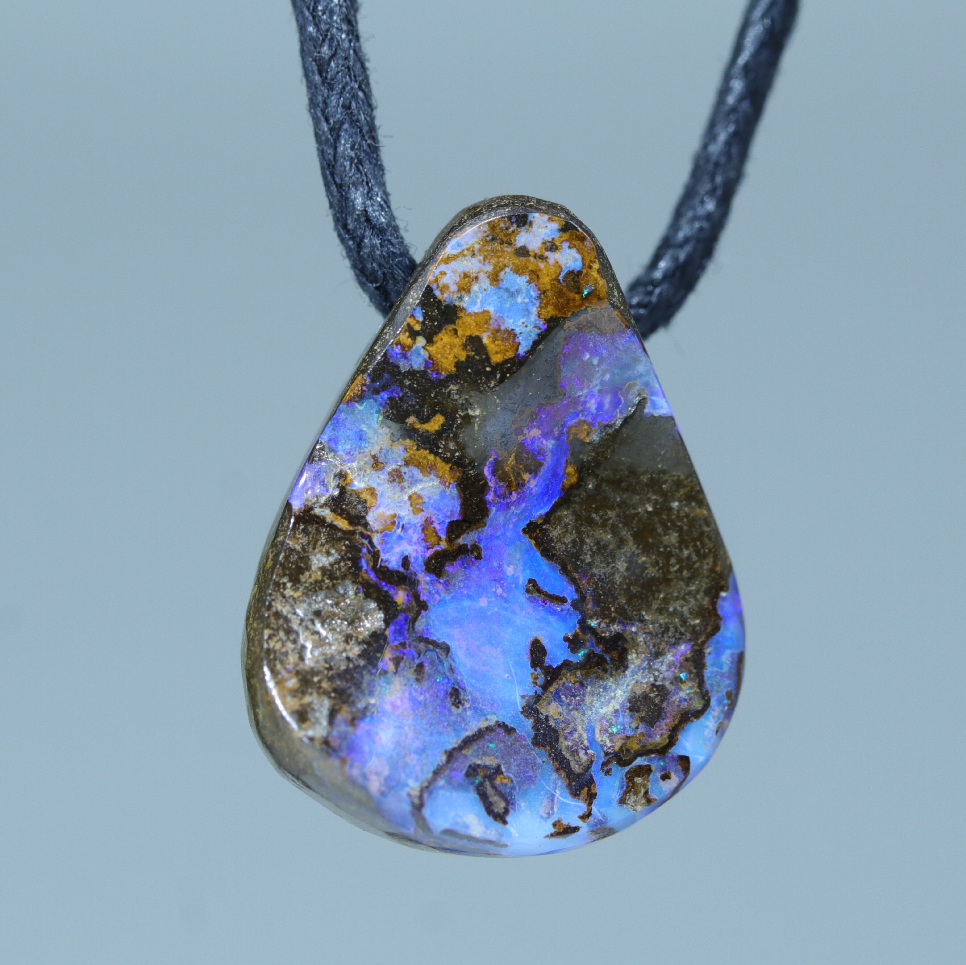Making An Australian Boulder Opal Pendant With Stardust Mine