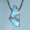 Natural Australian Boulder Opal Side Drill Pendant