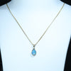 Easy Wear Gold Opal Small Pendant Design