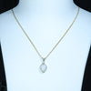 Easy Wear Gold Opal Small Pendant design