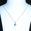 Easy Wear Gold Opal Small Pendant Design