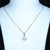 Easy Wear Gold Opal Small Pendant Design