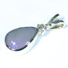 10k Gold - Solid Lightning Ridge Dark Opal - Natural Diamond