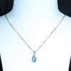 Easy Wear Gold Opal Pendant Design