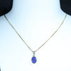 Easy Wear Gold Opal Small Pendant Design