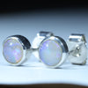 Sterling Silver - Solid Australian Lightning Ridge Dark Opal
