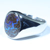 Sterling Silver - Solid Queensland Boulder Opal Matrix