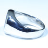 Natural Boulder Opal Matrix Mens Silver Ring -Size 13 Code - MM01