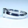 Natural Boulder Opal Mens Silver Ring - Size 9.75 Code MM24
