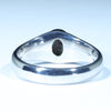 Natural Boulder Opal Mens Silver Ring - Size 9.75 Code MM24
