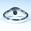 Natural Boulder Opal Mens Silver Ring - Size 9.75 Code MM09