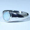 Sterling Silver - Solid Lighting Ridge Crystal Opal