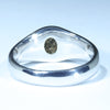 Natural Boulder Opal Mens Silver Ring - Size 11.25 Code MM18