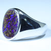 Sterling Silver - Solid Queensland Boulder Opal
