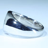 Natural Boulder Opal Mens Silver Ring -Size 12.25 Code - MM05