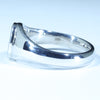 Natural Boulder Opal Mens Silver Ring -Size 10.75 Code - MM04