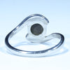 Natural  Australian Boulder Opal Silver Ring - Size 8.75 Code CC166