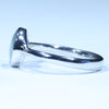 Natural Australian Boulder Opal Silver Ring - Size 5 Code FF346
