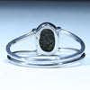 Natural  Australian Boulder Opal Silver Ring - Size 9.25 Code CC218