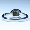 Natural  Australian Boulder Opal Silver Ring - Size 6.5 Code CC182