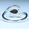 Australian Solid Boulder Opal Silver Ring - Size 8 Code CC158