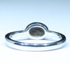 Australian Solid Boulder Opal Silver Ring - Size 8.75 Code CC184