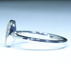 Australian Solid Boulder Opal Silver Ring - Size 9.25 Code FF335