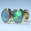 18k Gold - Solid Lighting Ridge Dark Opal