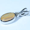 Easy Wear Silver Opal Pendant Design 