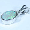 Easy Wear Silver Opal Pendant Design