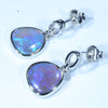 Sterling Silver - Solid Lighting Ridge Black Crystal Opal